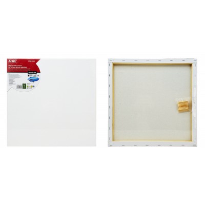 ARTIX PAINTS καμβάς τελάρο ζωγραφικής PP98-4040, 40x40cm, 280gr/m², λευκός