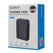 ORICO θήκη προστασίας για 2x 2.5" HDD PPH25, γκρι/διάφανη