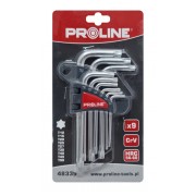 PROLINE σετ κλειδιά Torx 48339, T10-T50, CrV, 9τμχ