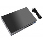 HIMAX PoE switch PS1402E-L, 4x Ethernet PoE & 2x Ethernet θύρες, έως 100Mbps