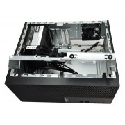 POWERTECH PC Case PT-1101 με 550W PSU, Micro-ATX, 265x168x353mm, μαύρο