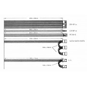 POWERTECH τροφοδοτικό για PC PT-1102, 550W, ATX, 120mm Fan