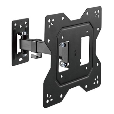 POWERTECH επιτοίχια βάση τηλεόρασης PT-1128, 23-43", έως 30kg, full motion