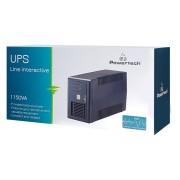 POWERTECH UPS Line Interactive PT-1150LI, 1150VA, 690W