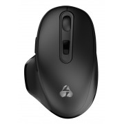 POWERTECH ασύρματο ποντίκι PT-1152, USB & USB-C δέκτη, 1600DPI, μαύρο