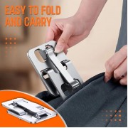 POWERTECH μεταλλική βάση smartphone/tablet PT-1159, 10", foldable, ασημί