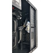 POWERTECH PC Case PT-1168 με 550W PSU, ATX, 418x200x416mm, μαύρο