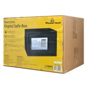 POWERTECH χρηματοκιβώτιο ασφαλείας PT-1193, ψηφιακό κλείδωμα, 35x25x25cm, 9.5kg