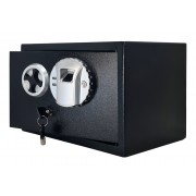 POWERTECH χρηματοκιβώτιο PT-1196 με δακτυλικό αποτύπωμα, 31x20x20cm, 8kg