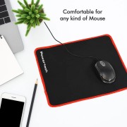 POWERTECH gaming mouse pad PT-1282, 30x25x0.3cm, μαύρο