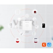 POWERTECH smart ασύρματο σύστημα συναγερμού PT-1285, RFID, WiFi, TUYA