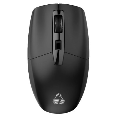 POWERTECH ασύρματο ποντίκι PT-1294, USB δέκτης, έως 1600DPI, μαύρο
