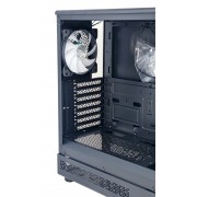 POWERTECH Gaming PC Case PT-1309, tempered glass, 4x ARGB fan, ATX, 340x200x436mm, μαύρο