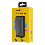 POWERTECH power bank PT-1327 με οθόνη, 20000mAh, 22.5W, μαύρο