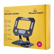 POWERTECH επιτραπέζια βάση για tablet PT-1355 έως 16", foldable, μαύρη