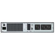 POWERTECH UPS On Line PT-1357 για rack 2U, με οθόνη, 1000VA/900W, 3x Schuko output