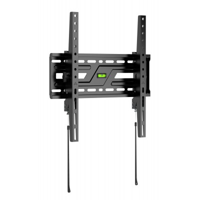 POWERTECH επιτοίχια βάση τηλεόρασης PT-1372, 32-75", έως 75kg, ρυθμιζόμενη κλίση