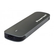 POWERTECH θήκη για M.2 SATA/NVMe SSD PT-1375, 10Gbps, γκρι