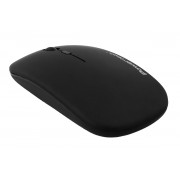POWERTECH ασύρματο ποντίκι PT-1381, 2.4GHz & Bluetooth, έως 1600DPI, 500mAh, μαύρο