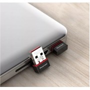 POWERTECH ασύρματος USB αντάπτορας δικτύου PT-1383, 300Mbps WiFi 6