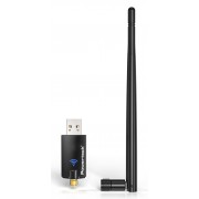 POWERTECH ασύρματος USB αντάπτορας δικτύου & Bluetooth 5.3 PT-1386, 900Mbps WiFi 6