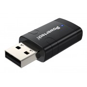 POWERTECH ασύρματος USB αντάπτορας δικτύου & Bluetooth 5.3 PT-1387, 900Mbps WiFi 6