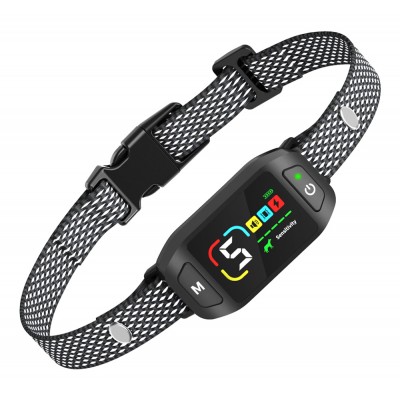 POWERTECH ηλεκτρικό κολάρο εκπαίδευσης σκύλου PT-1396 για αποτροπή γαυγίσματος