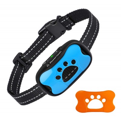 POWERTECH ηλεκτρικό κολάρο εκπαίδευσης σκύλου PT-1397 για αποτροπή γαυγίσματος