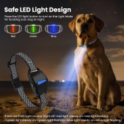 POWERTECH ηλεκτρικό κολάρο εκπαίδευσης σκύλου PT-1399 με ασύρματο χειριστήριο, εμβέλεια 300m