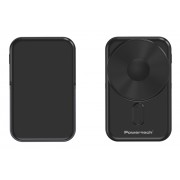 POWERTECH power bank με οθόνη PT-1416, 10000mah, magnetic wireless, 22.5W, μαύρο