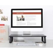 POWERTECH επιτραπέζια βάση οθόνης/laptop PT-1444, 13-32", έως 20kg, μαύρη
