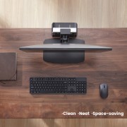 POWERTECH βάση γραφείου οθόνης PT-1449 με βάση mini PC, 17-32", έως 8kg
