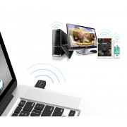 POWERTECH ασύρματος USB αντάπτορας δικτύου PT-1450, 1300Mbps dual band WiFi