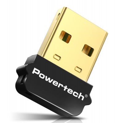 POWERTECH USB Bluetooth 5.1 αντάπτορας PT-1452 με εμβέλεια έως 20m