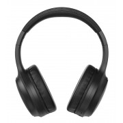 POWERTECH headphones PT-1463, ενσύρματα & ασύρματα, ANC, 40mm, 500mAh, μαύρα