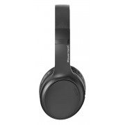 POWERTECH headphones PT-1463, ενσύρματα & ασύρματα, ANC, 40mm, 500mAh, μαύρα