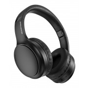 POWERTECH headphones PT-1463, ενσύρματα & ασύρματα, ANC, 40mm, 500mAh, μαύρα