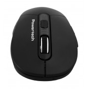 POWERTECH ασύρματο ποντίκι PT-1466, USB δέκτης, έως 1600DPI, μαύρο