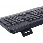 POWERTECH set ποντίκι & πληκτρολόγιο PT-1490, 2.4GHz & Bluetooth, μαύρο