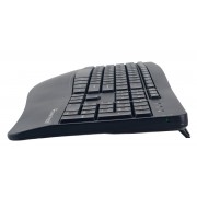 POWERTECH set ποντίκι & πληκτρολόγιο PT-1490, 2.4GHz & Bluetooth, μαύρο