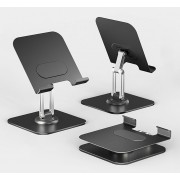 POWERTECH επιτραπέζια βάση για tablet PT-1494, περιστρεφόμενη, foldable, μαύρη