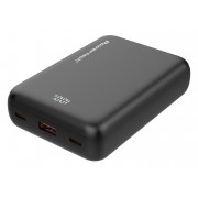 POWERTECH power bank PT-1503 με οθόνη, 20000mah, 22.5W, μαύρο