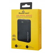 POWERTECH power bank PT-1503 με οθόνη, 20000mah, 22.5W, μαύρο