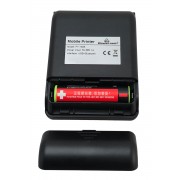 POWERTECH φορητός θερμικός εκτυπωτής αποδείξεων PT-1508, USB-C/Bluetooth, μαύρος