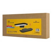 POWERTECH LED ηλιακό φωτιστικό PT-1516 με αισθητήρα κίνησης, 6W, 2000mAh, μαύρο