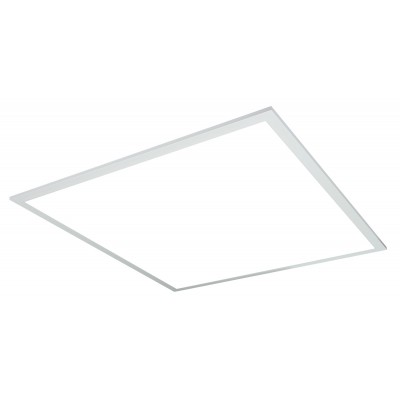 POWERTECH LED panel ψευδοροφής PT-1533, 40W, 59.5x59.5cm, τετράγωνο, 4000K, 4000lm, λευκό