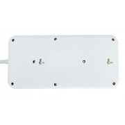 POWERTECH πολύπριζο ασφαλείας PT-1534, 8 θέσεων, 16A, 1.5m, λευκό