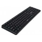 POWERTECH set ασύρματο ποντίκι & πληκτρολόγιο PT-1541, 2.4GHz, αθόρυβο, μαύρο