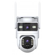 POWERTECH smart ηλιακή κάμερα PT-1547, dual lens, 4MP, 4G, PTZ, SD, IP65