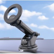 POWERTECH βάση smartphone αυτοκινήτου PT-1550 για ταμπλό, μαγνητική, μαύρη